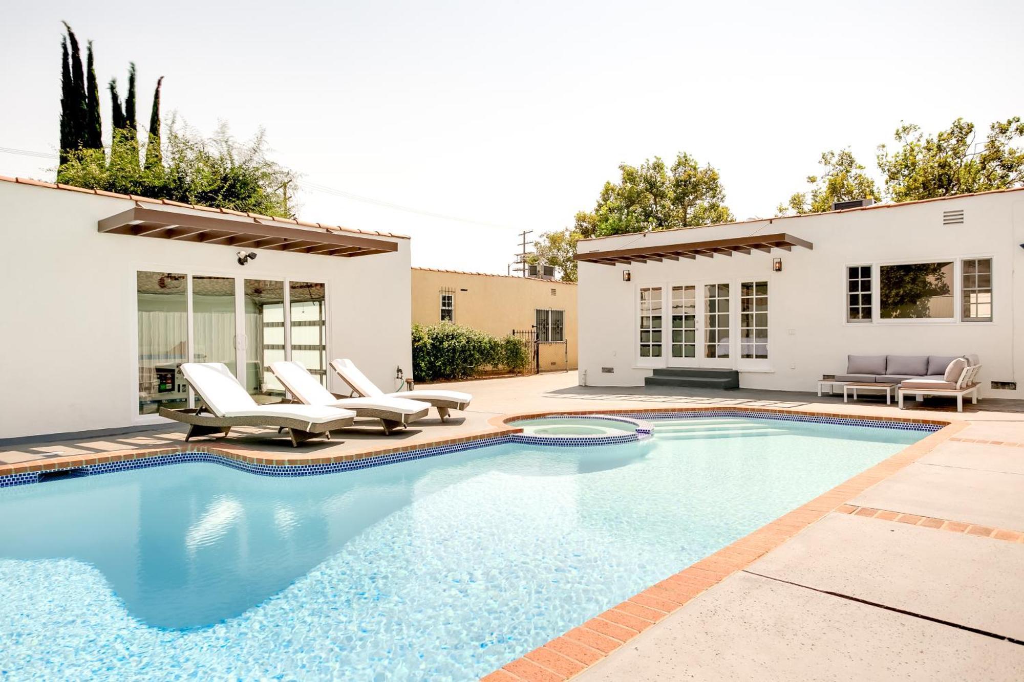 Monthier Melrose Po7H2O0 Villa Los Angeles Luaran gambar